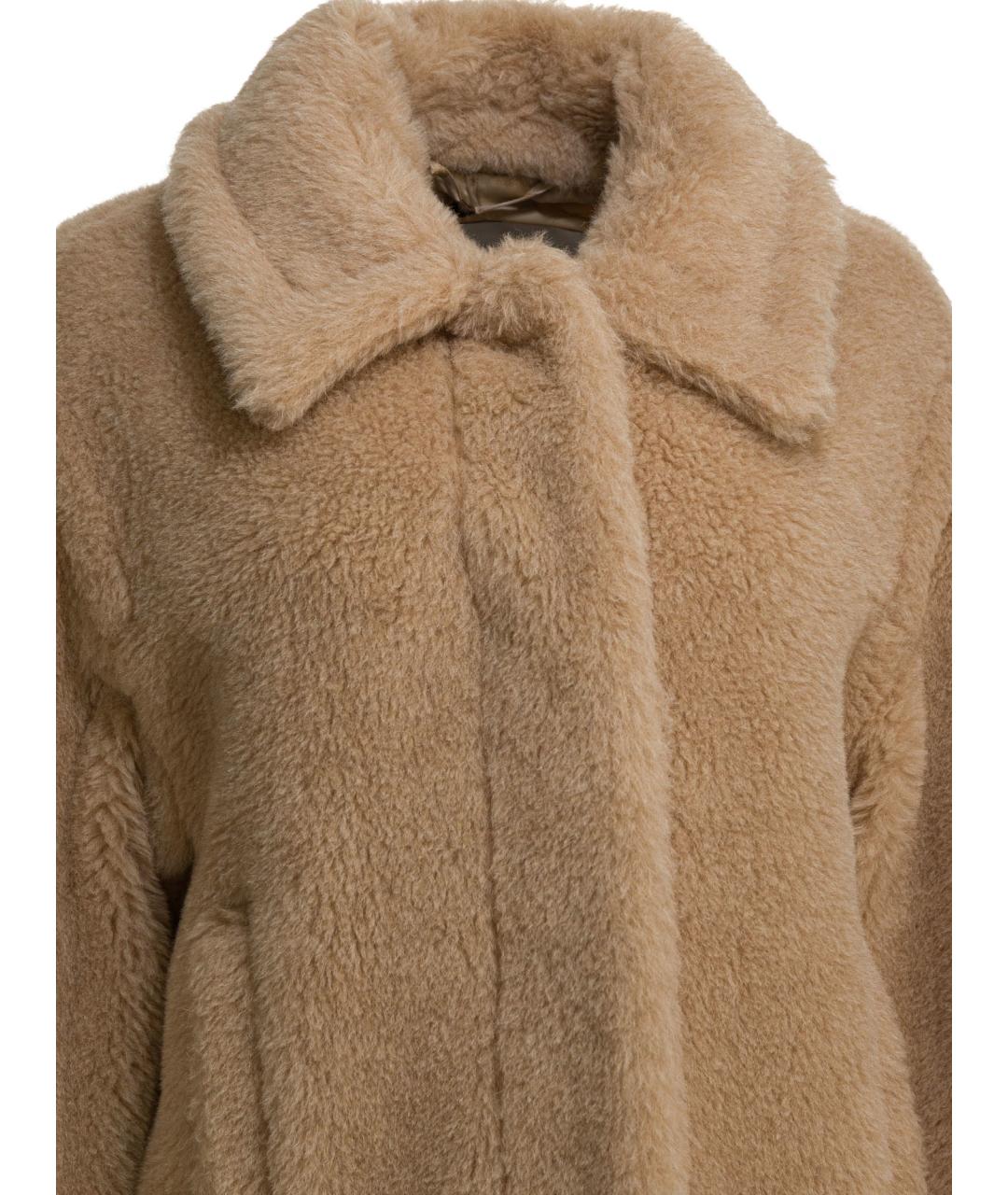 MAX MARA Коричневая шерстяная куртка, фото 3