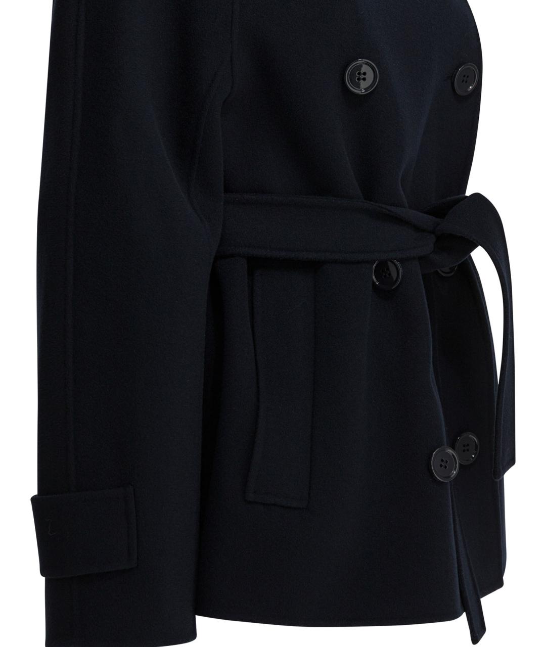 'S MAX MARA Синее шерстяное пальто, фото 4