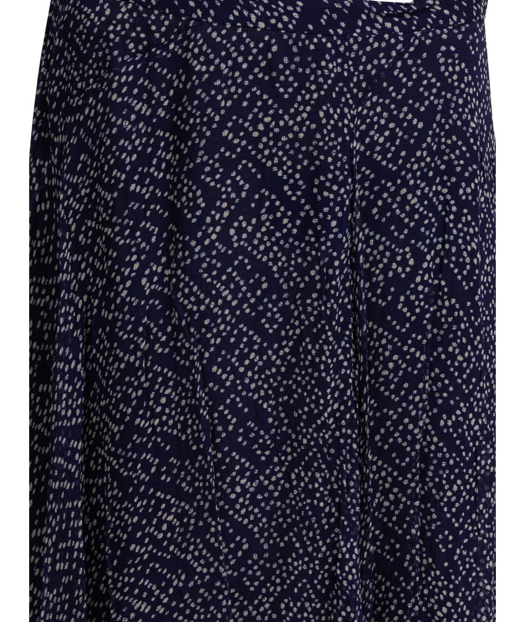 ISABEL MARANT ETOILE Синяя вискозная юбка миди, фото 3