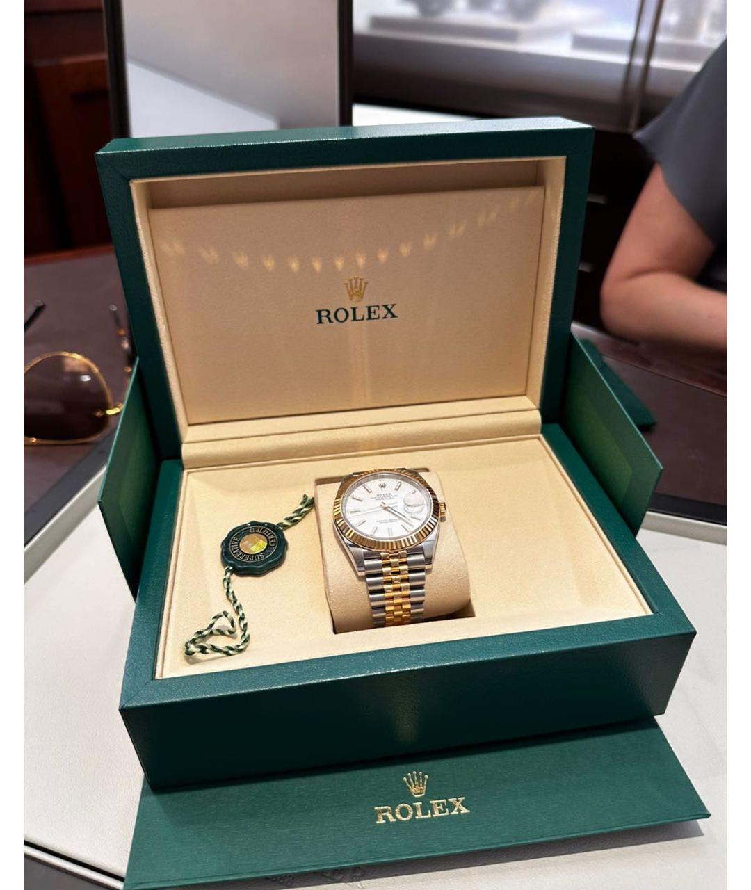 ROLEX Часы из желтого золота, фото 3
