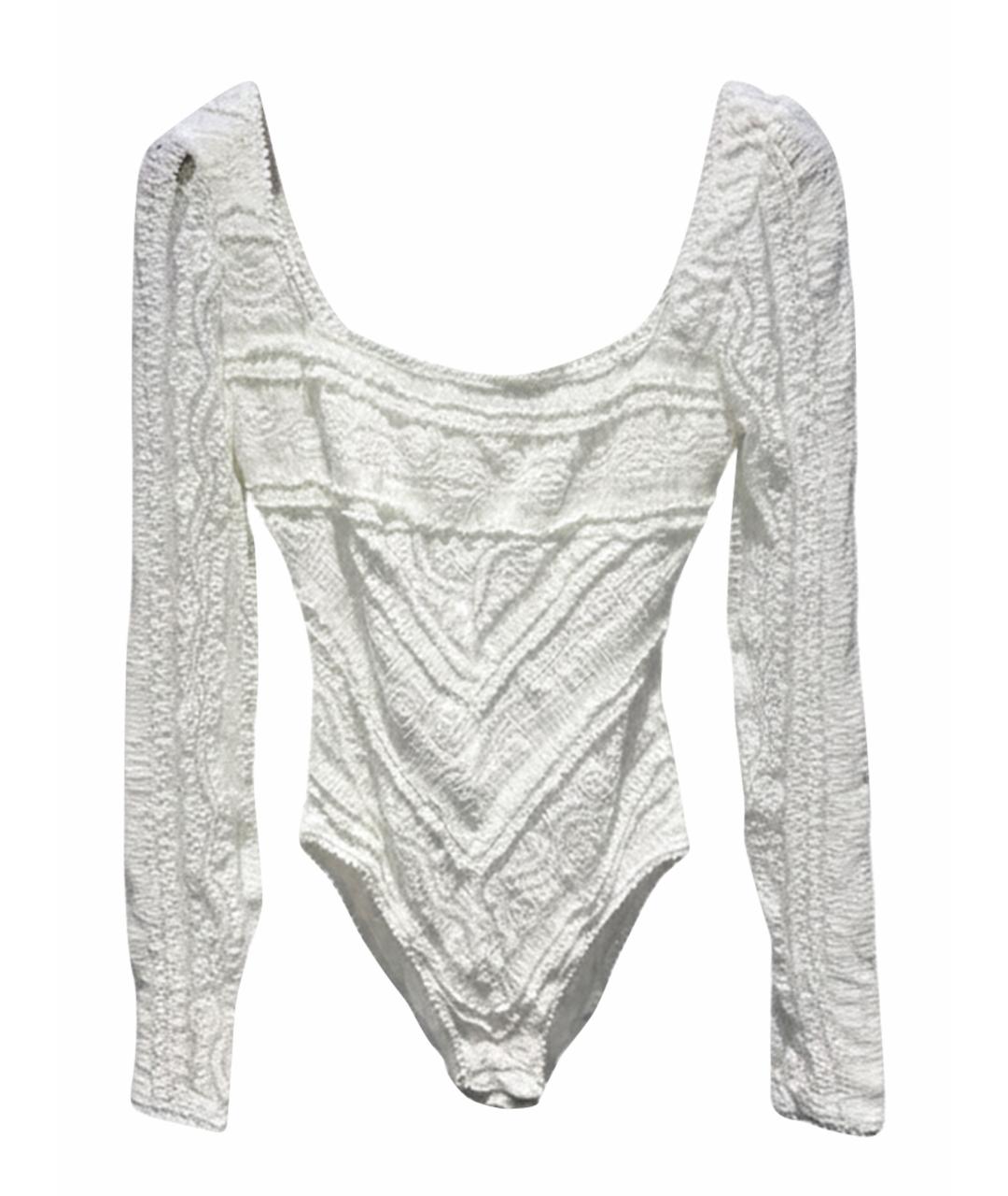 CHARO RUIZ Белое боди, фото 1