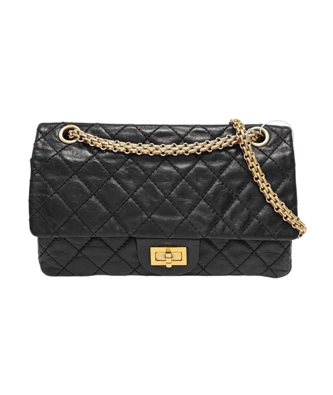 CHANEL Черная кожаная сумка через плечо, фото 1