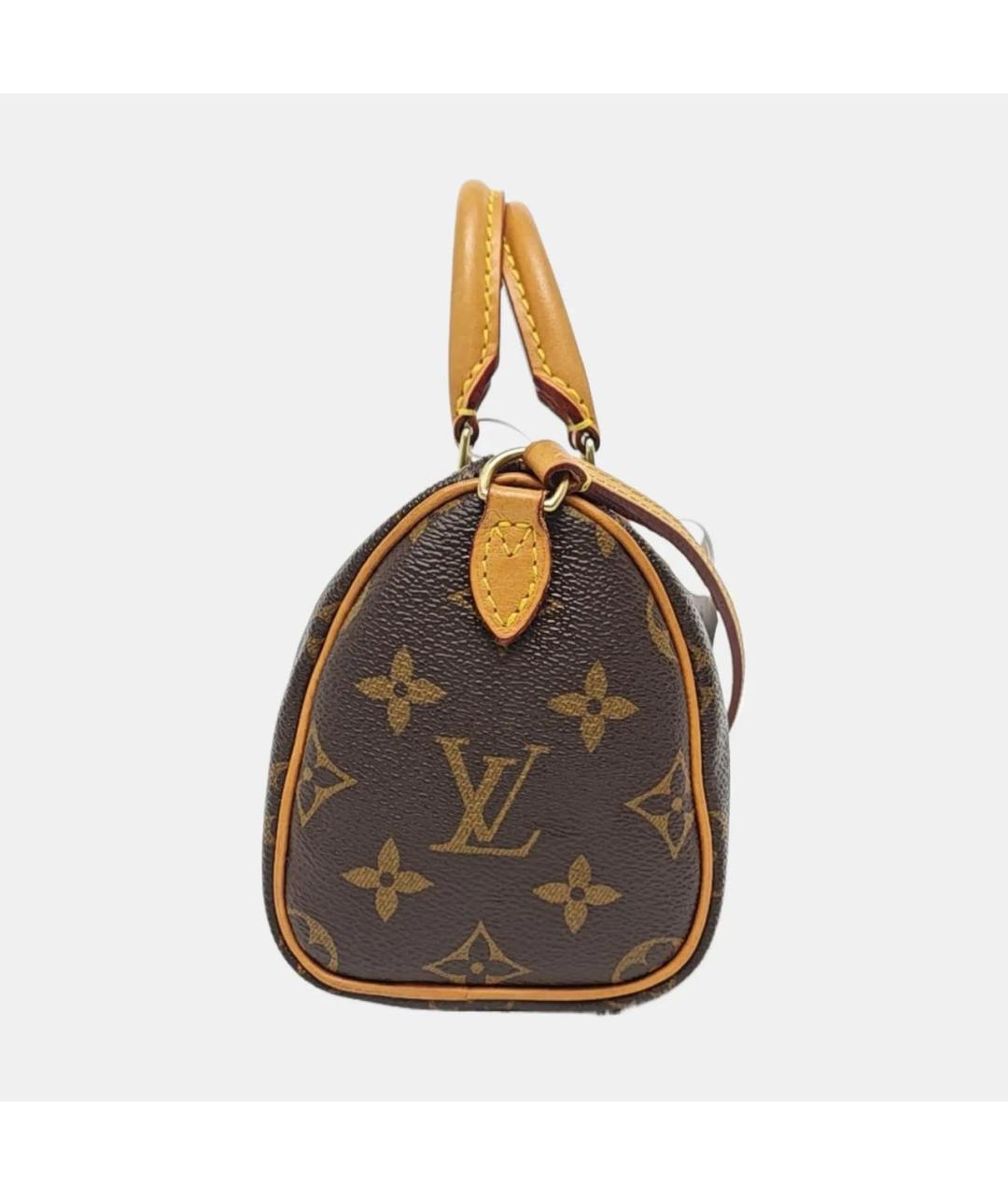 LOUIS VUITTON Коричневая сумка с короткими ручками, фото 2
