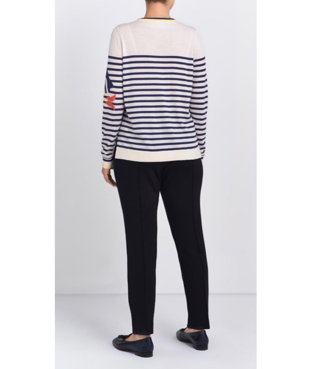 BOGNER Белый шерстяной джемпер / свитер, фото 3