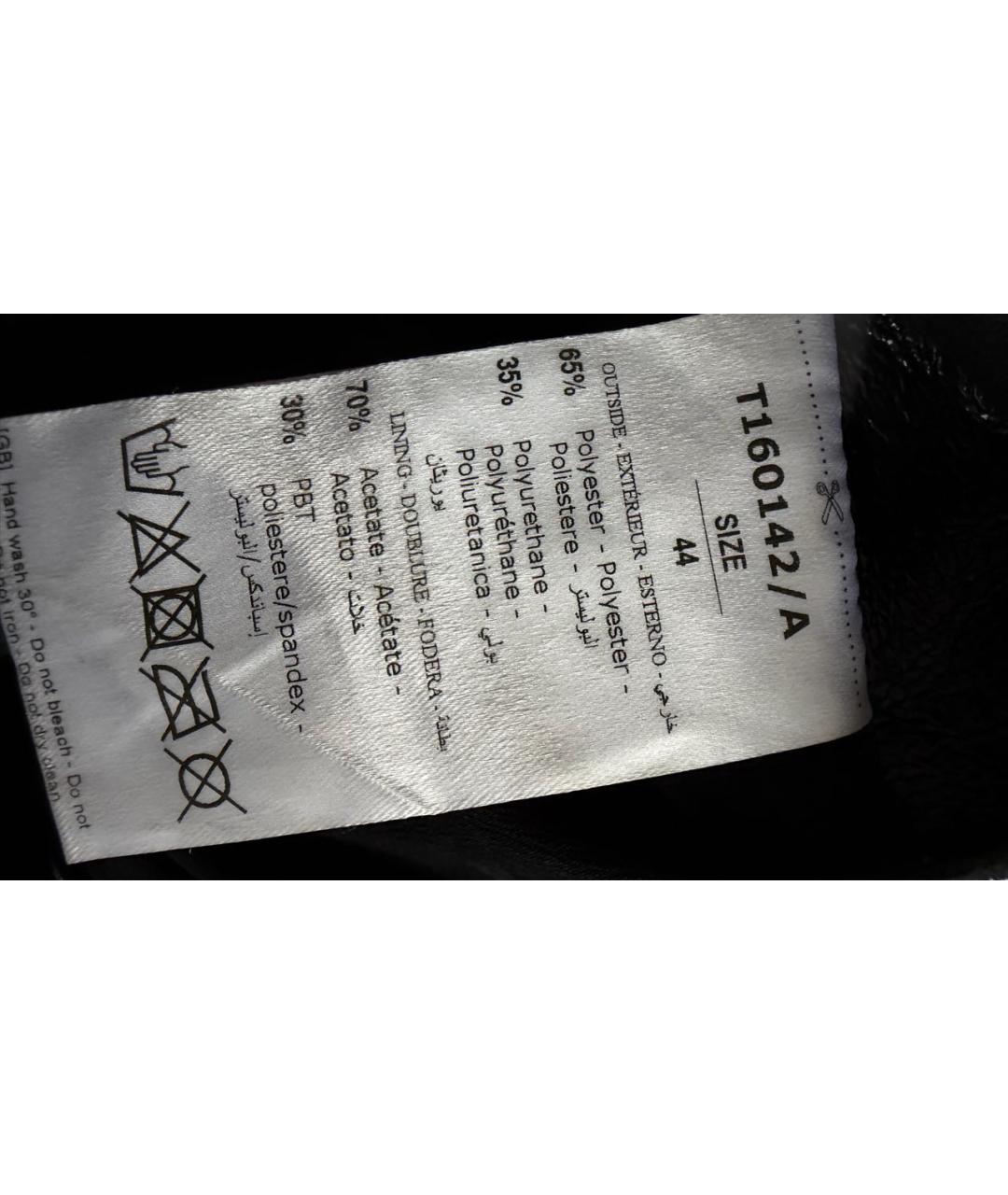 THE ANDAMANE Черное полиэстеровое вечернее платье, фото 4