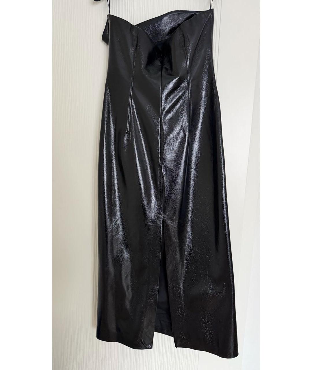 THE ANDAMANE Черное полиэстеровое вечернее платье, фото 2