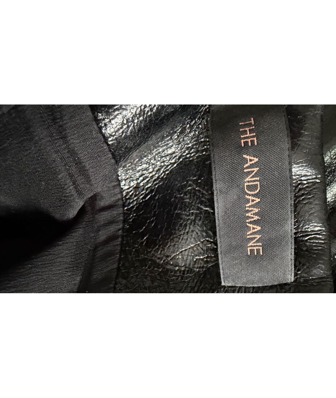 THE ANDAMANE Черное полиэстеровое вечернее платье, фото 3