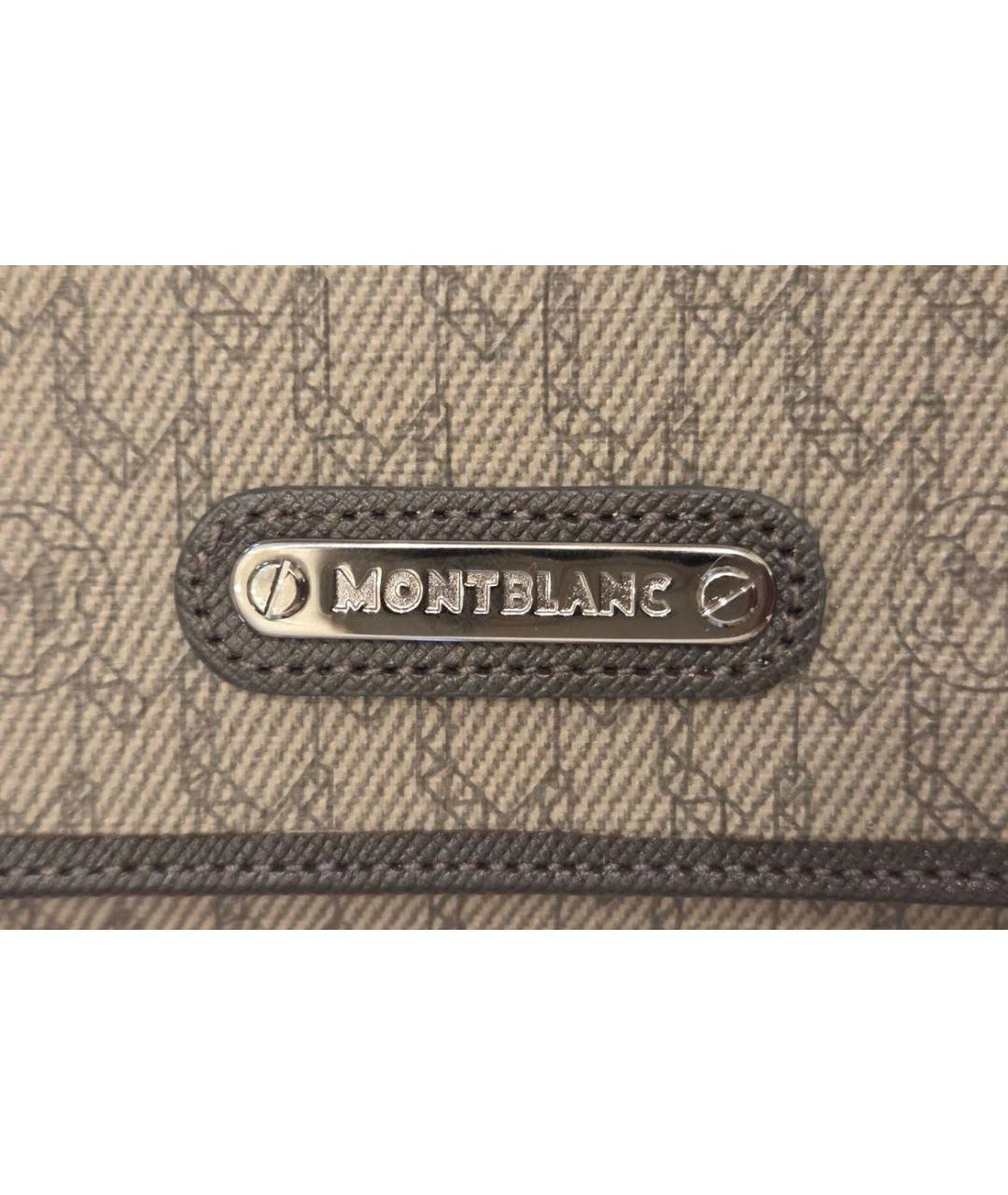 MONTBLANC Бежевая ключница, фото 3