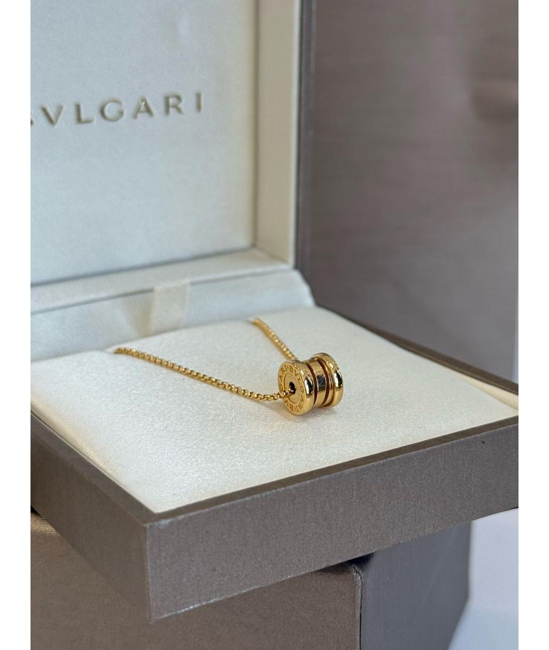 BVLGARI Золотое колье из желтого золота, фото 2