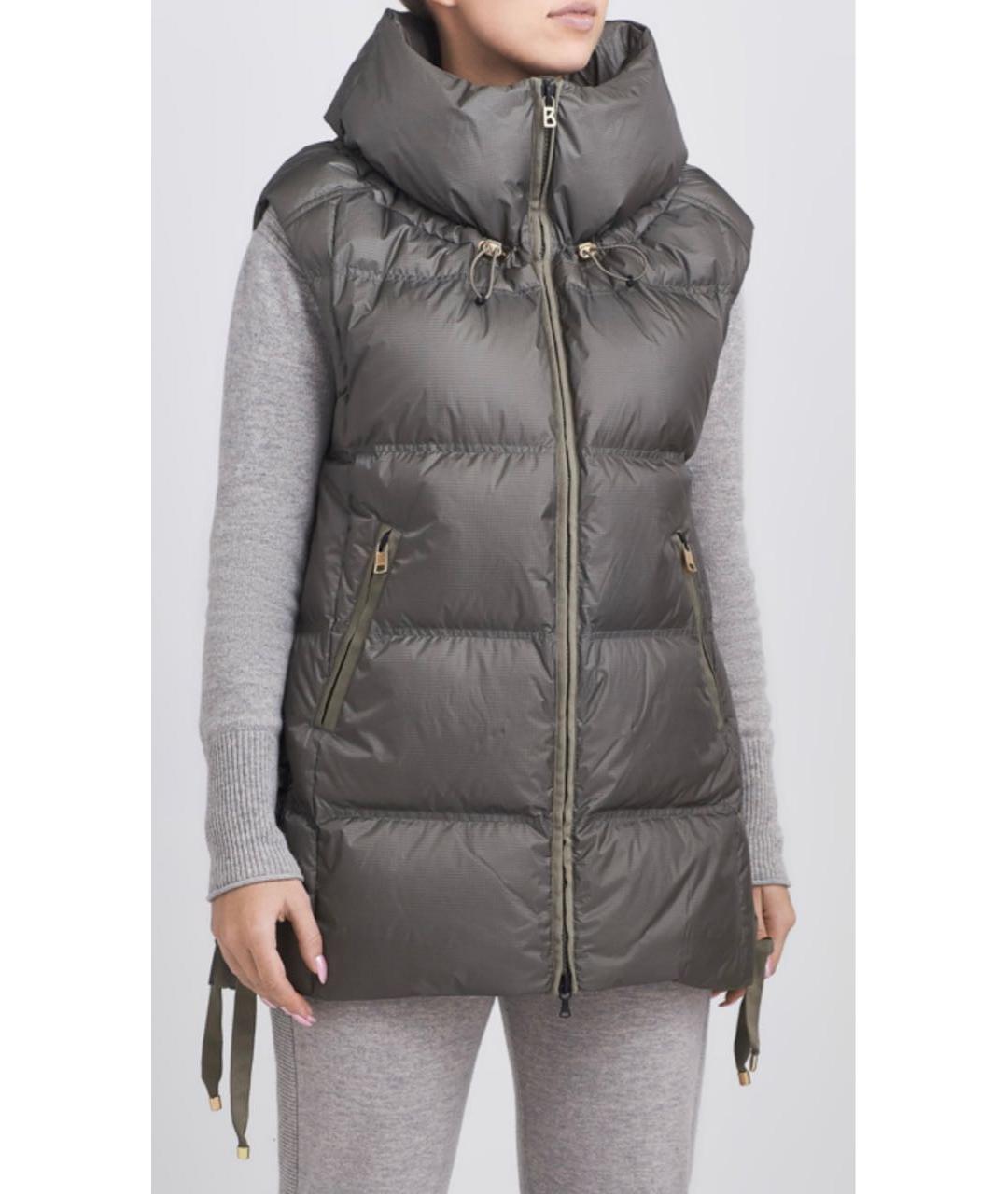 BOGNER Зеленый полиамидовый жилет, фото 2