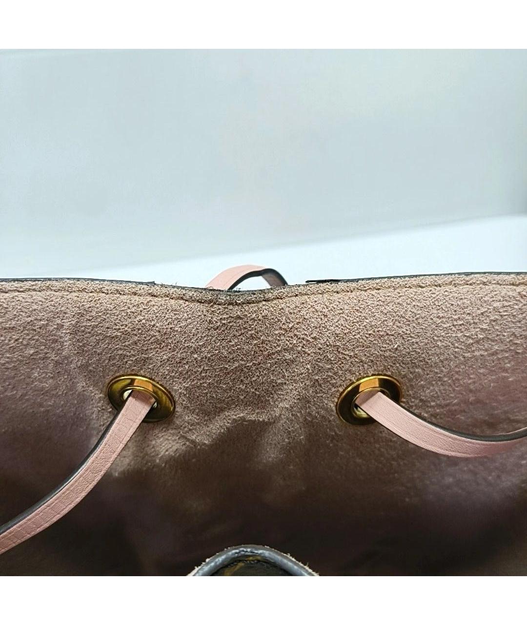 LOUIS VUITTON Коричневая сумка через плечо, фото 7