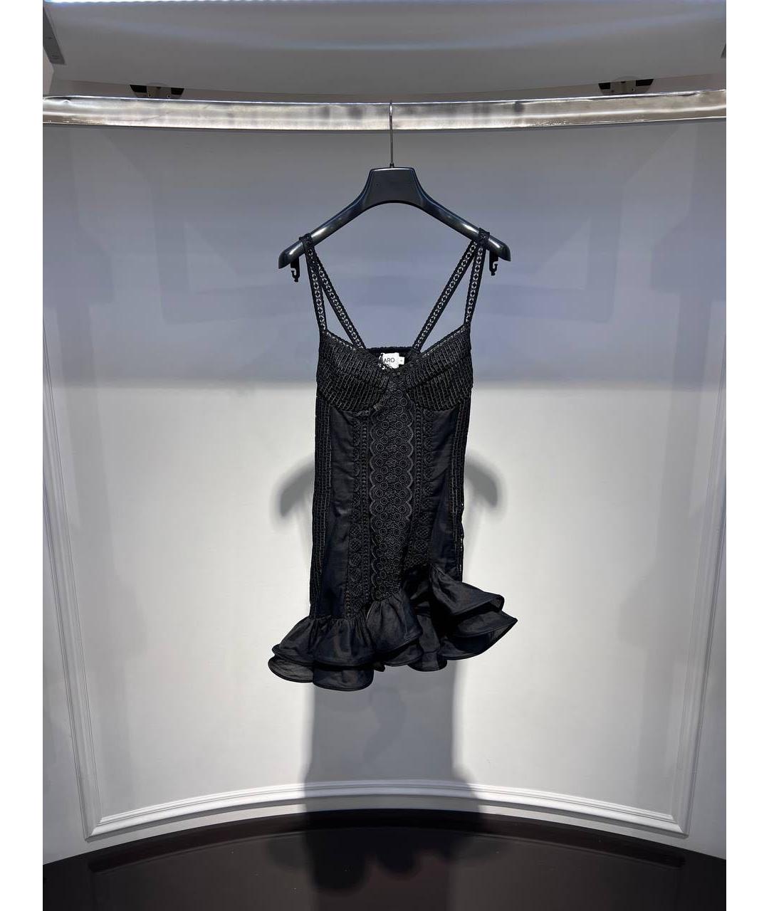 CHARO RUIZ Черное повседневное платье, фото 3