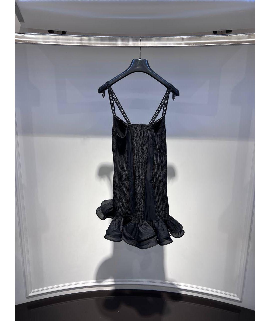 CHARO RUIZ Черное повседневное платье, фото 2