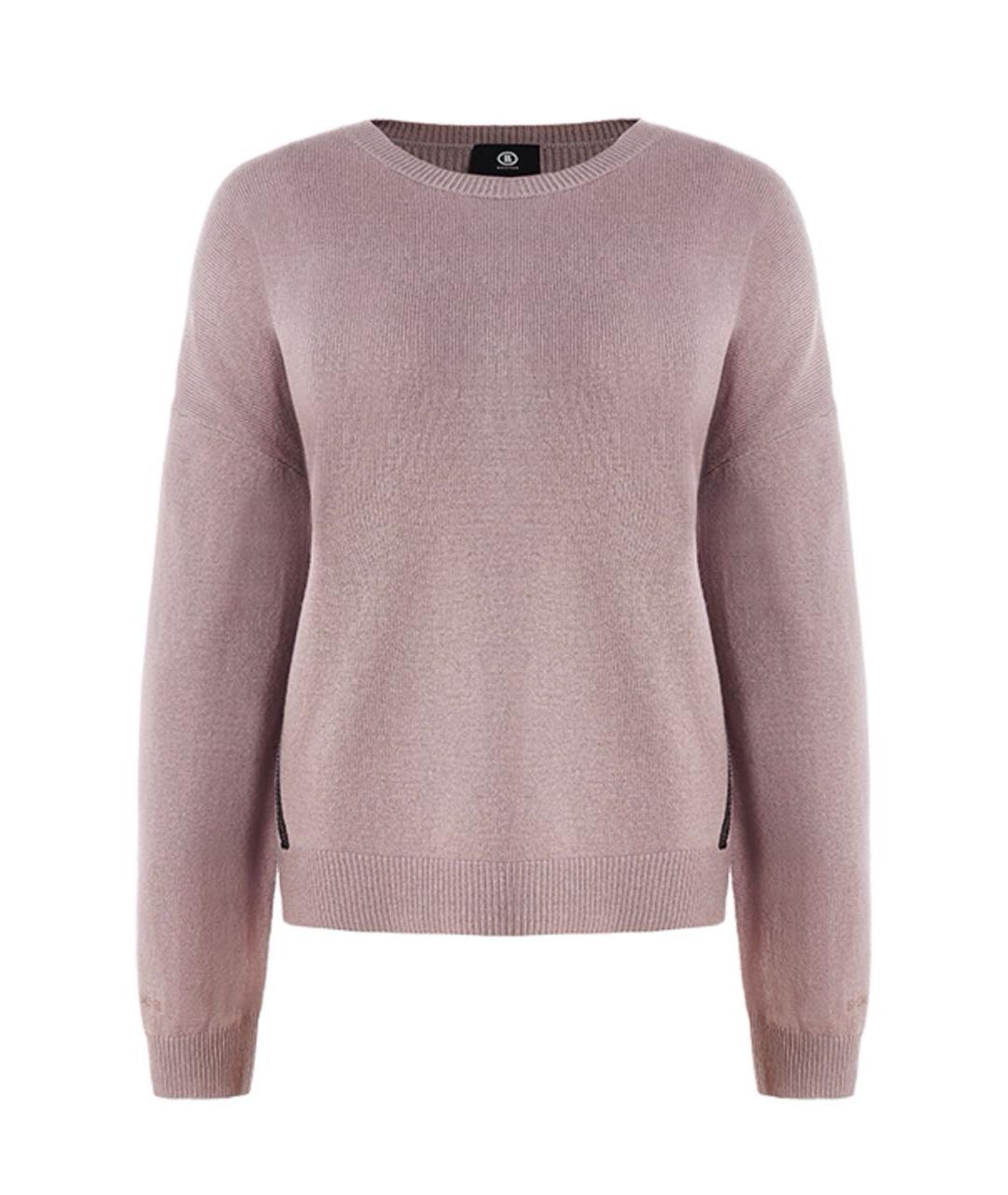 BOGNER Розовый шерстяной джемпер / свитер, фото 2