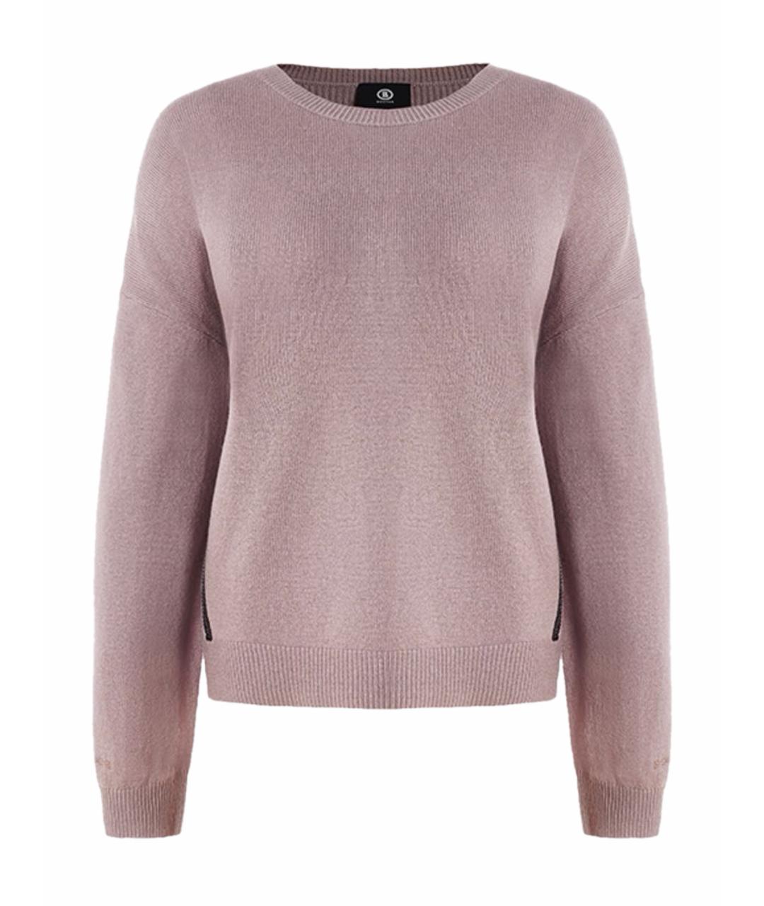 BOGNER Розовый шерстяной джемпер / свитер, фото 1