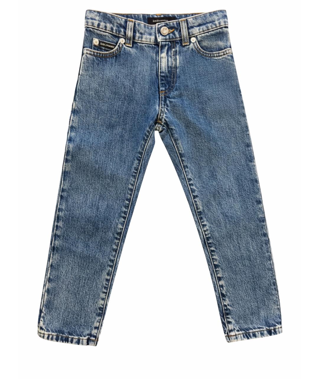 DOLCE&GABBANA Синие деним детские джинсы, фото 1