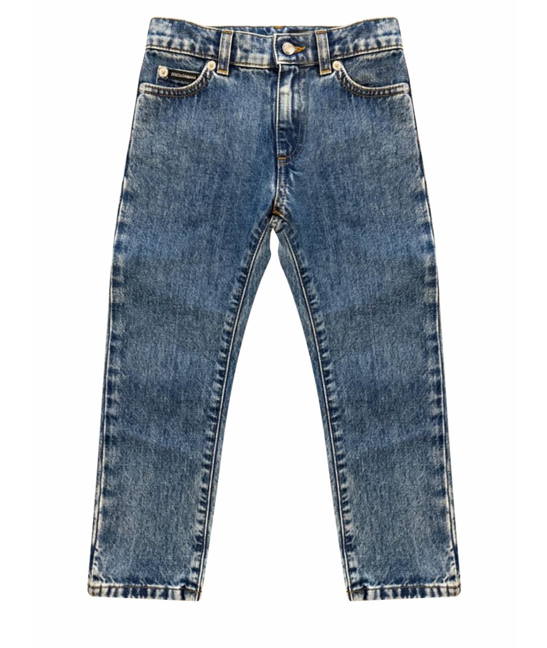DOLCE&GABBANA Синие деним детские джинсы, фото 5