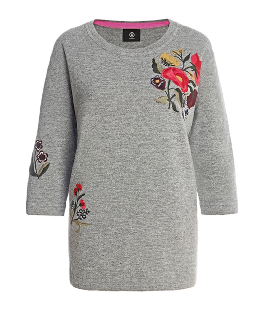 BOGNER Серый кашемировый джемпер / свитер, фото 5