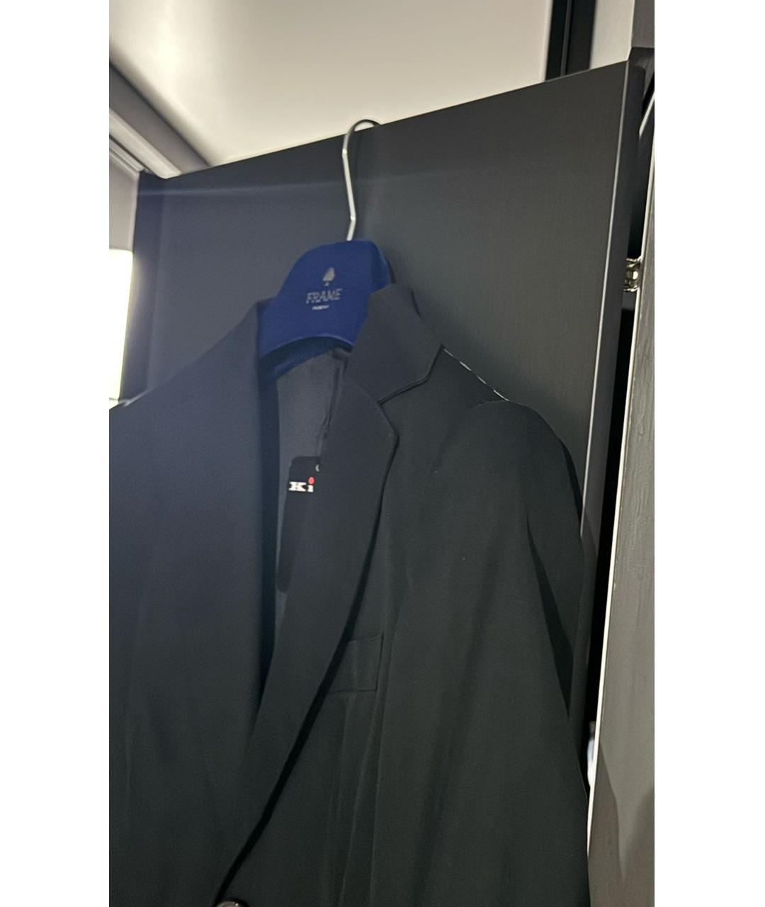 KITON Черный хлопковый жакет/пиджак, фото 2