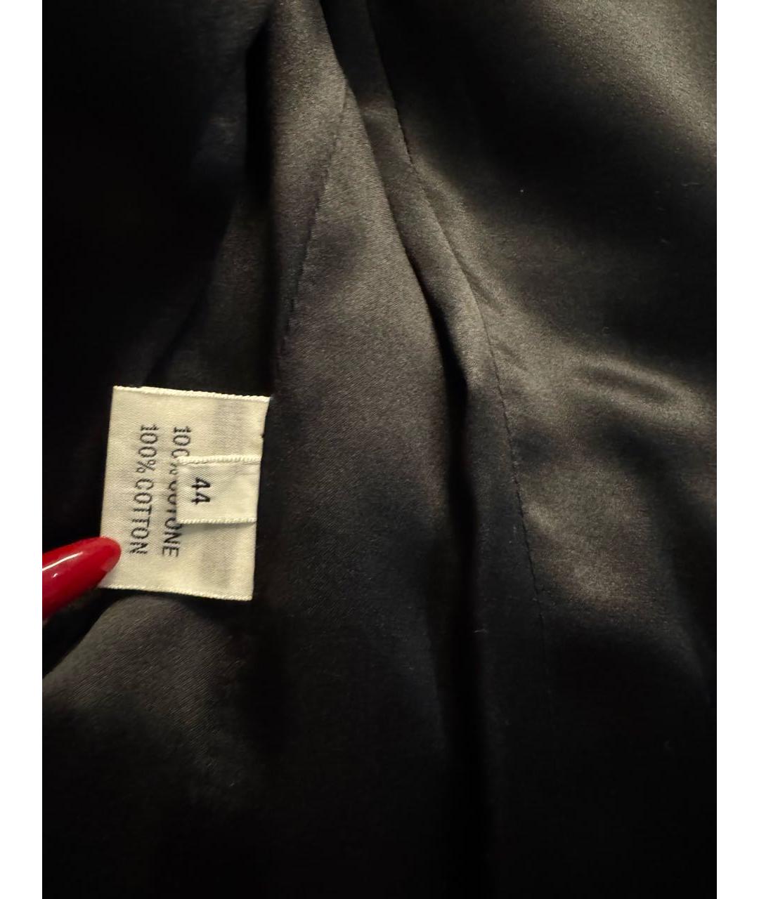 KITON Черный хлопковый жакет/пиджак, фото 4