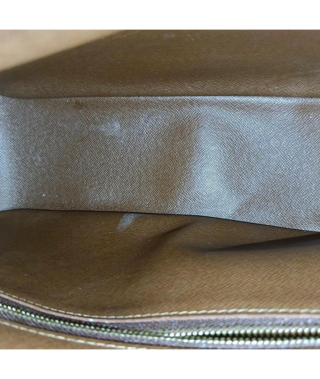 LOUIS VUITTON Коричневая сумка через плечо, фото 6