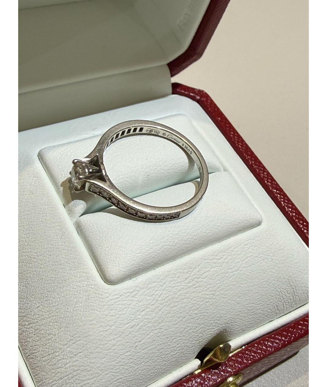 CARTIER Белое кольцо из белого золота, фото 7