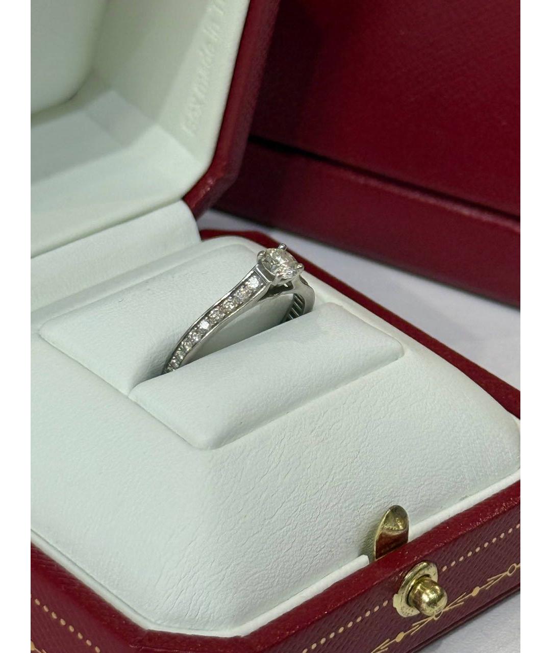 CARTIER Белое кольцо из белого золота, фото 3