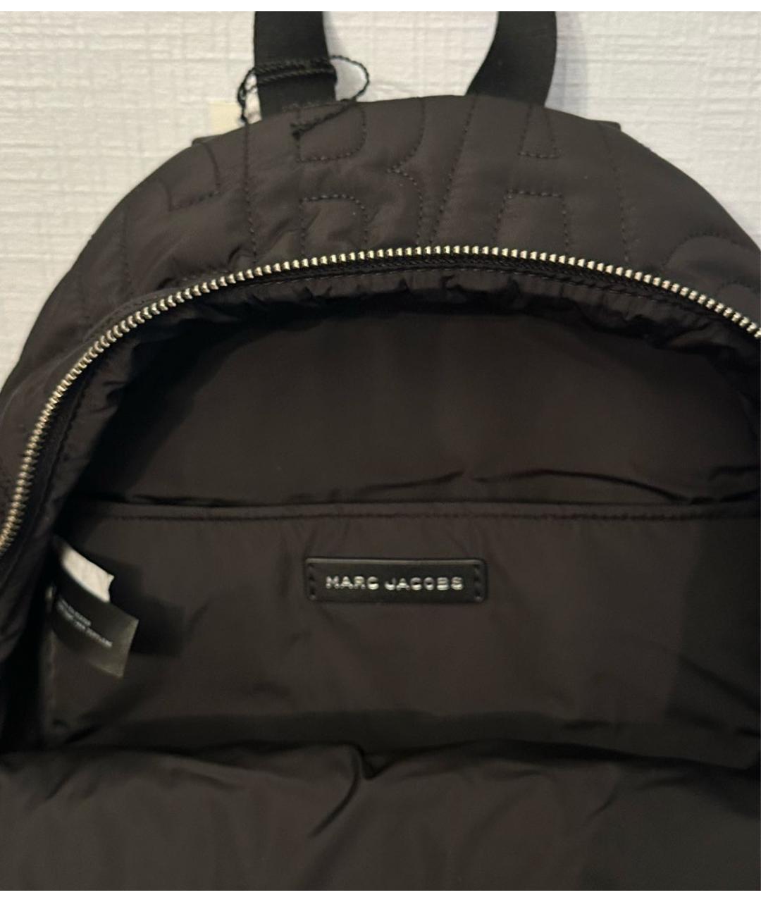 MARC JACOBS Черный тканевый рюкзак, фото 4