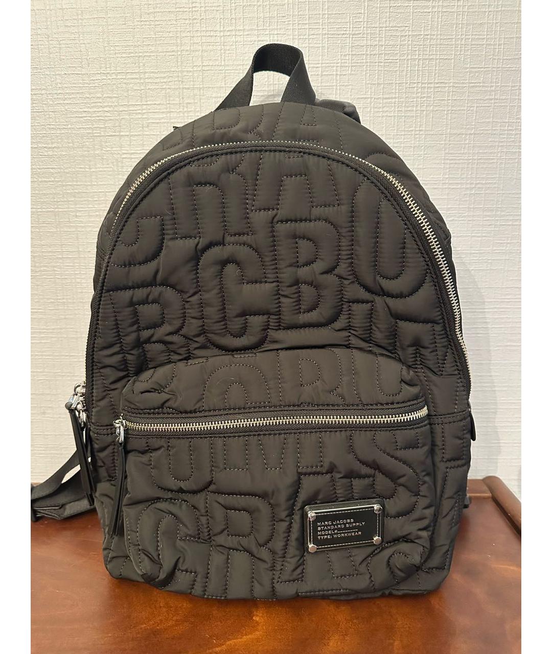 MARC JACOBS Черный тканевый рюкзак, фото 9