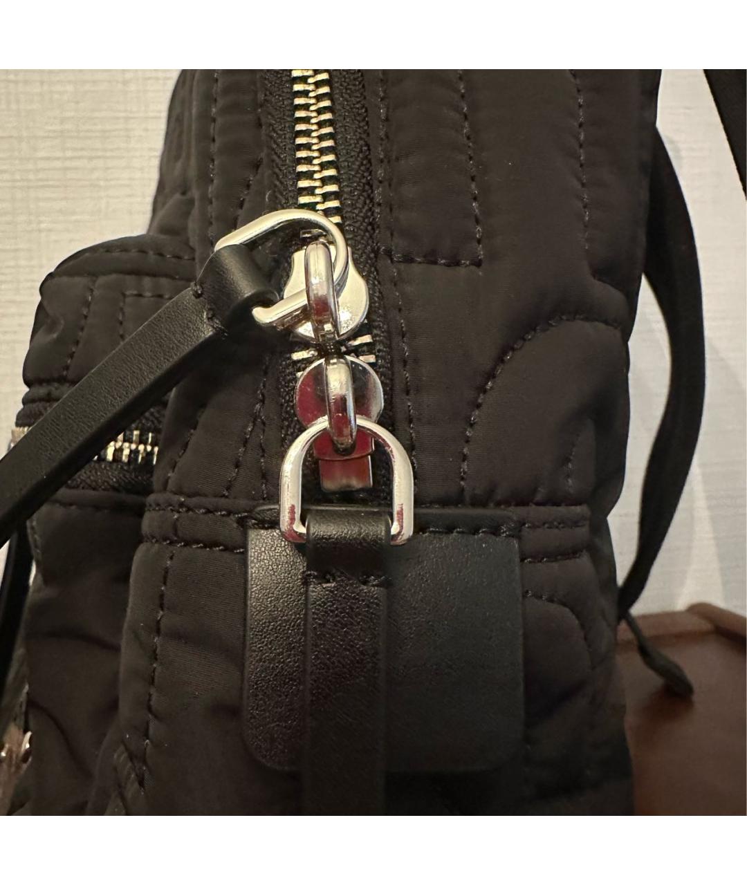 MARC JACOBS Черный тканевый рюкзак, фото 6