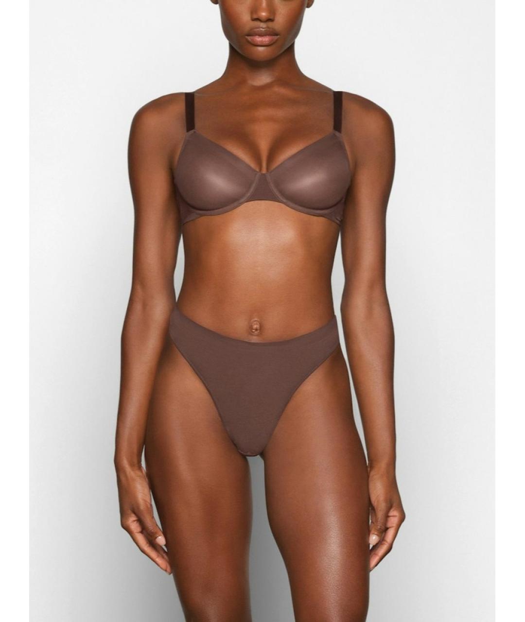 SKIMS Коричневый бюстгалтеры, фото 7