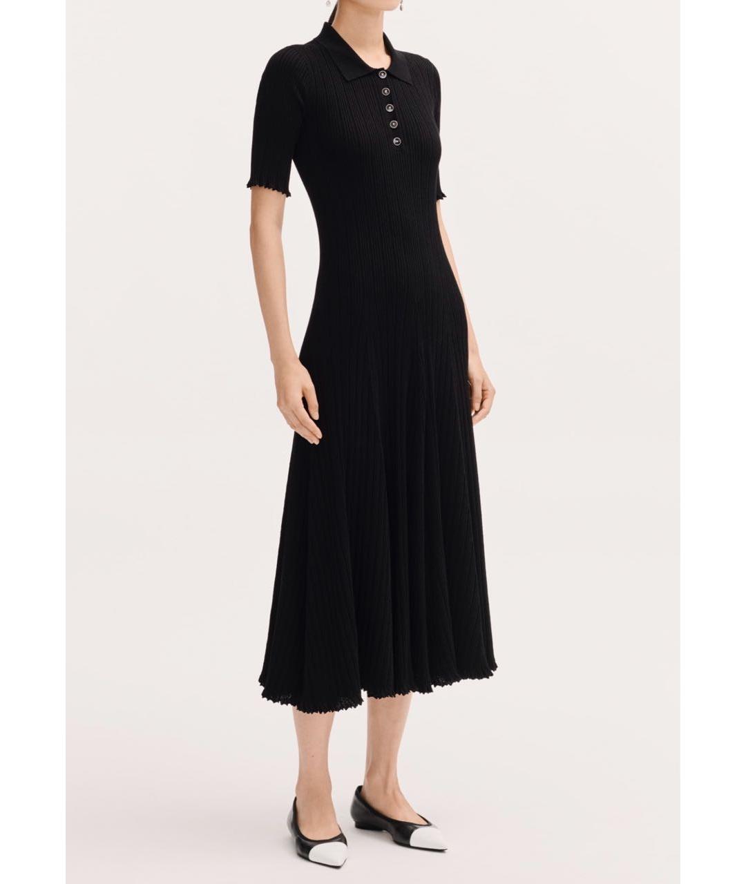 CHANEL Черное повседневное платье, фото 4