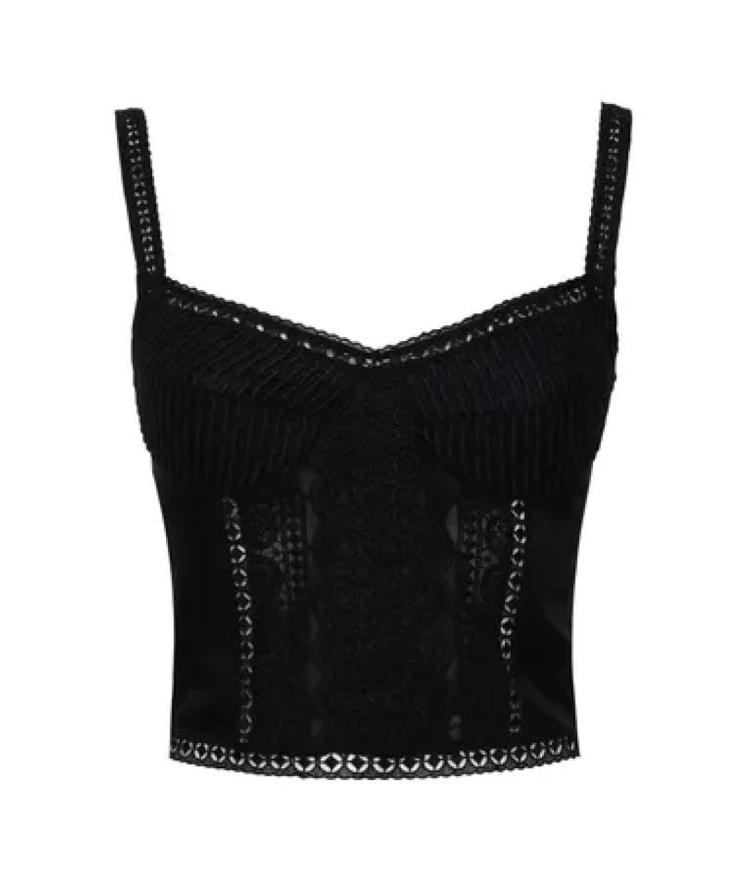 CHARO RUIZ Черная майка, фото 1