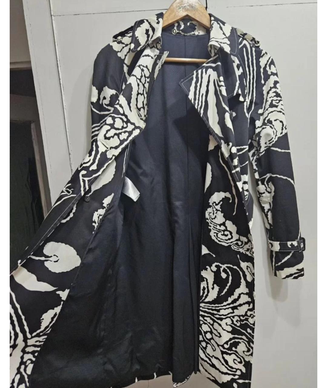 GUCCI Черный полиэстеровый тренч/плащ, фото 4