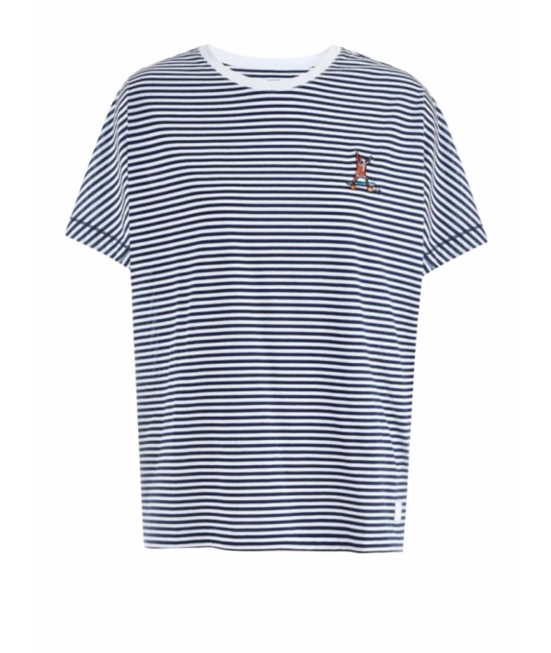 BOGNER Синяя хлопковая футболка, фото 1