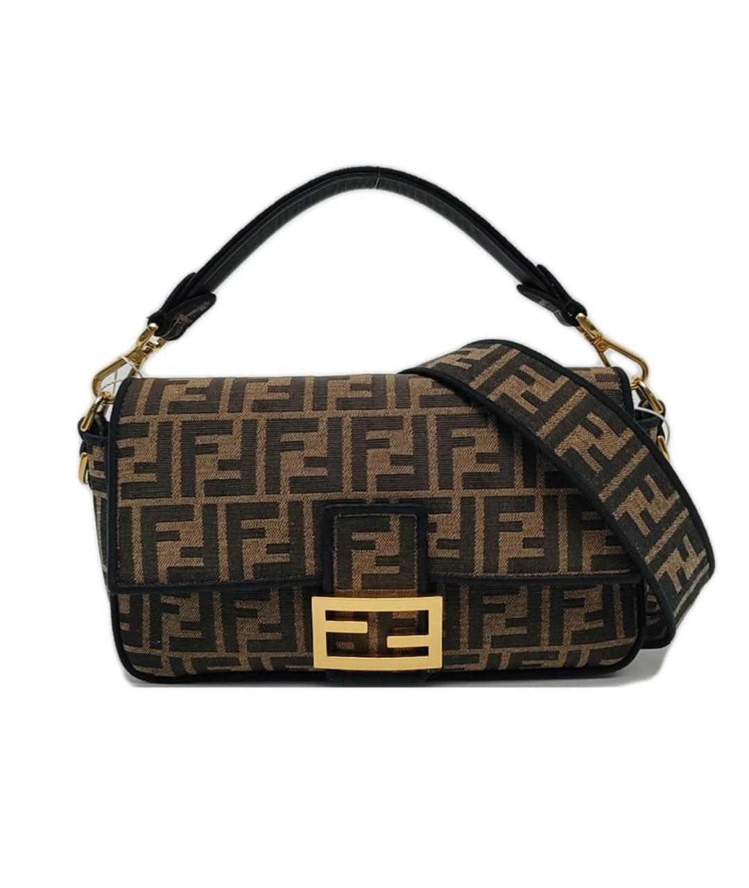 FENDI Коричневая сумка через плечо, фото 9