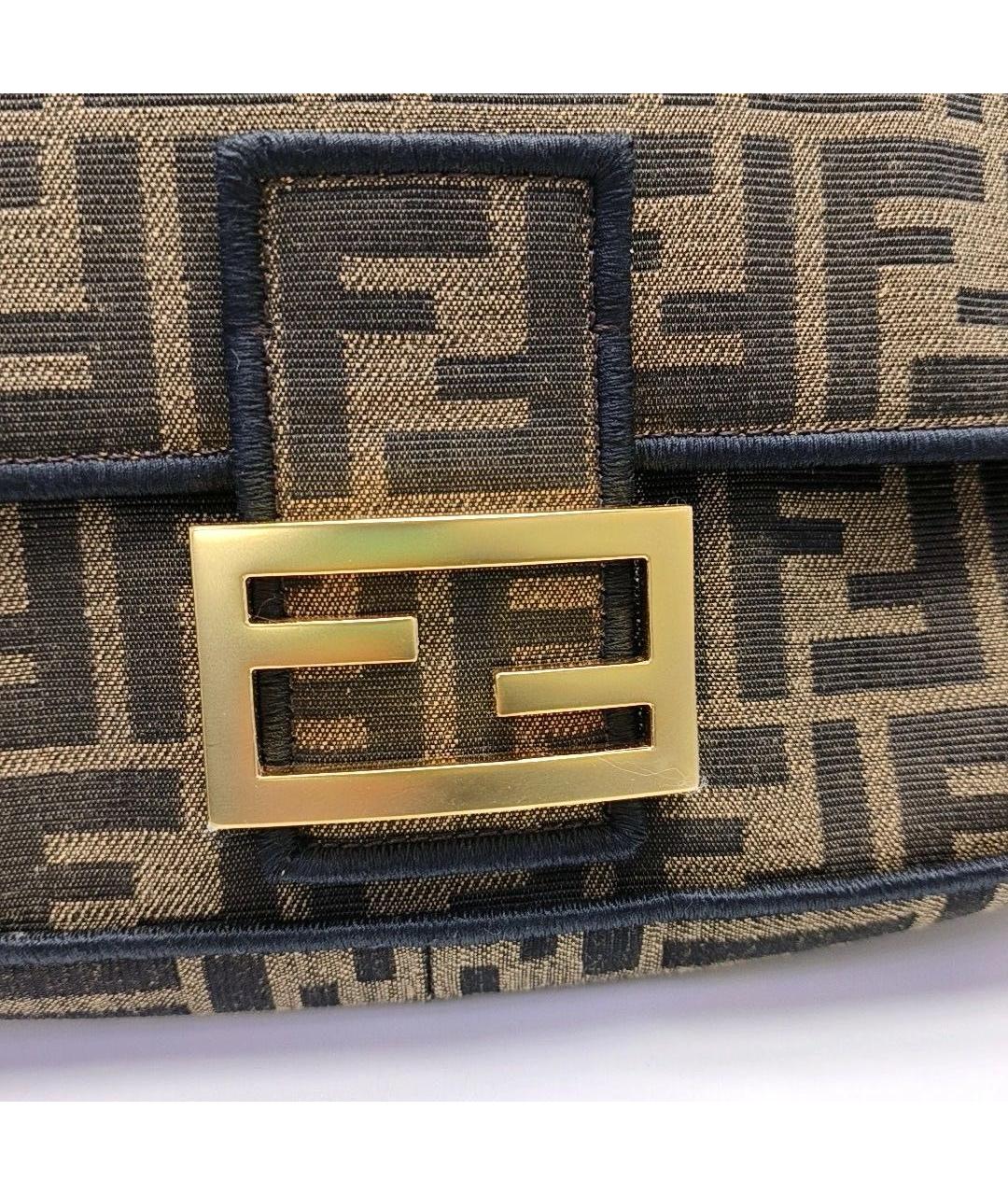 FENDI Коричневая сумка через плечо, фото 7