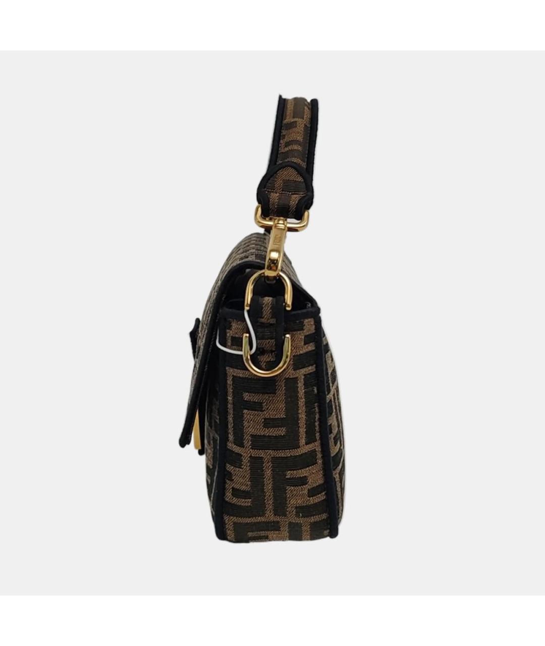 FENDI Коричневая сумка через плечо, фото 2