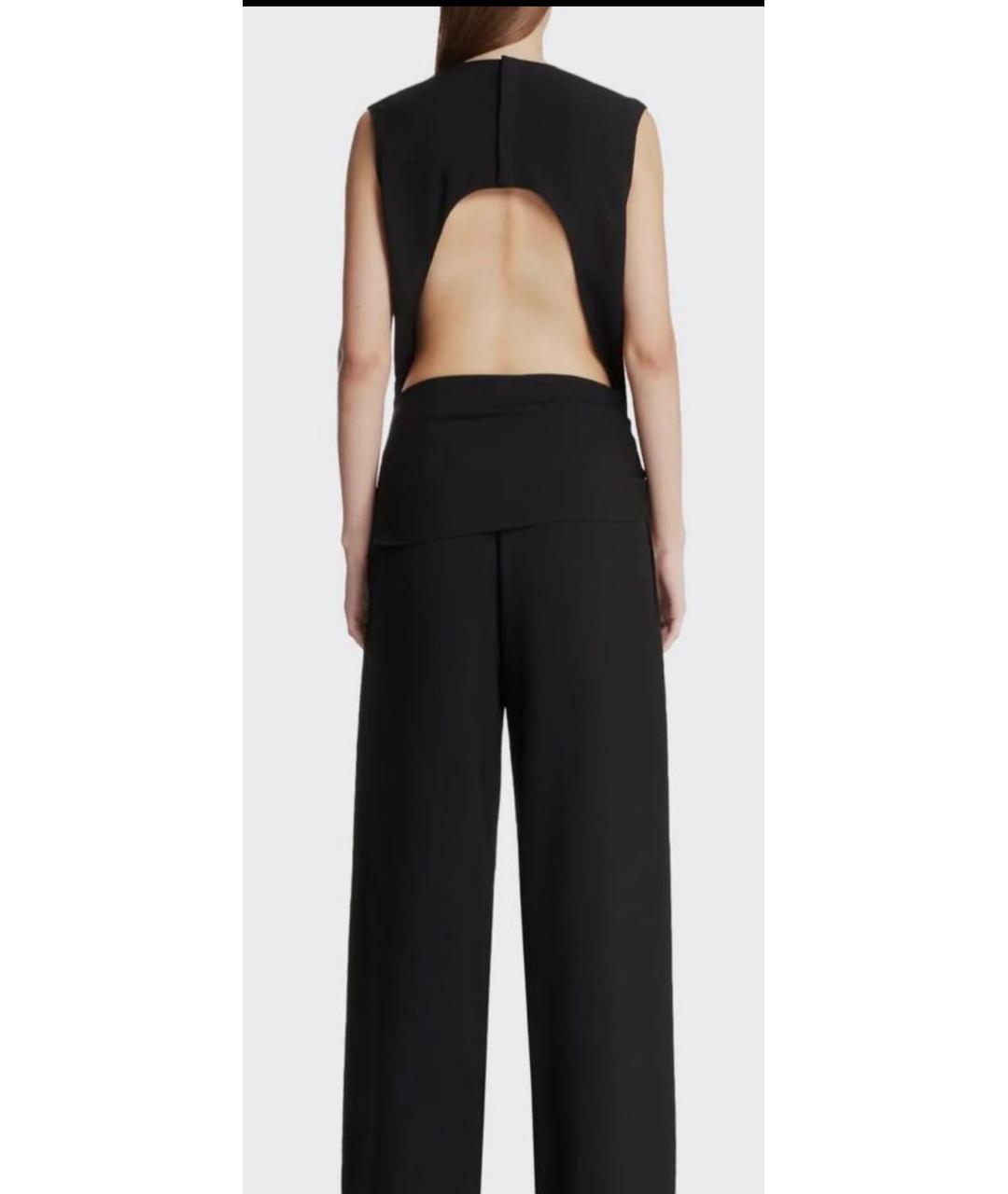ALAIA Черный ацетатный комбинезон, фото 2