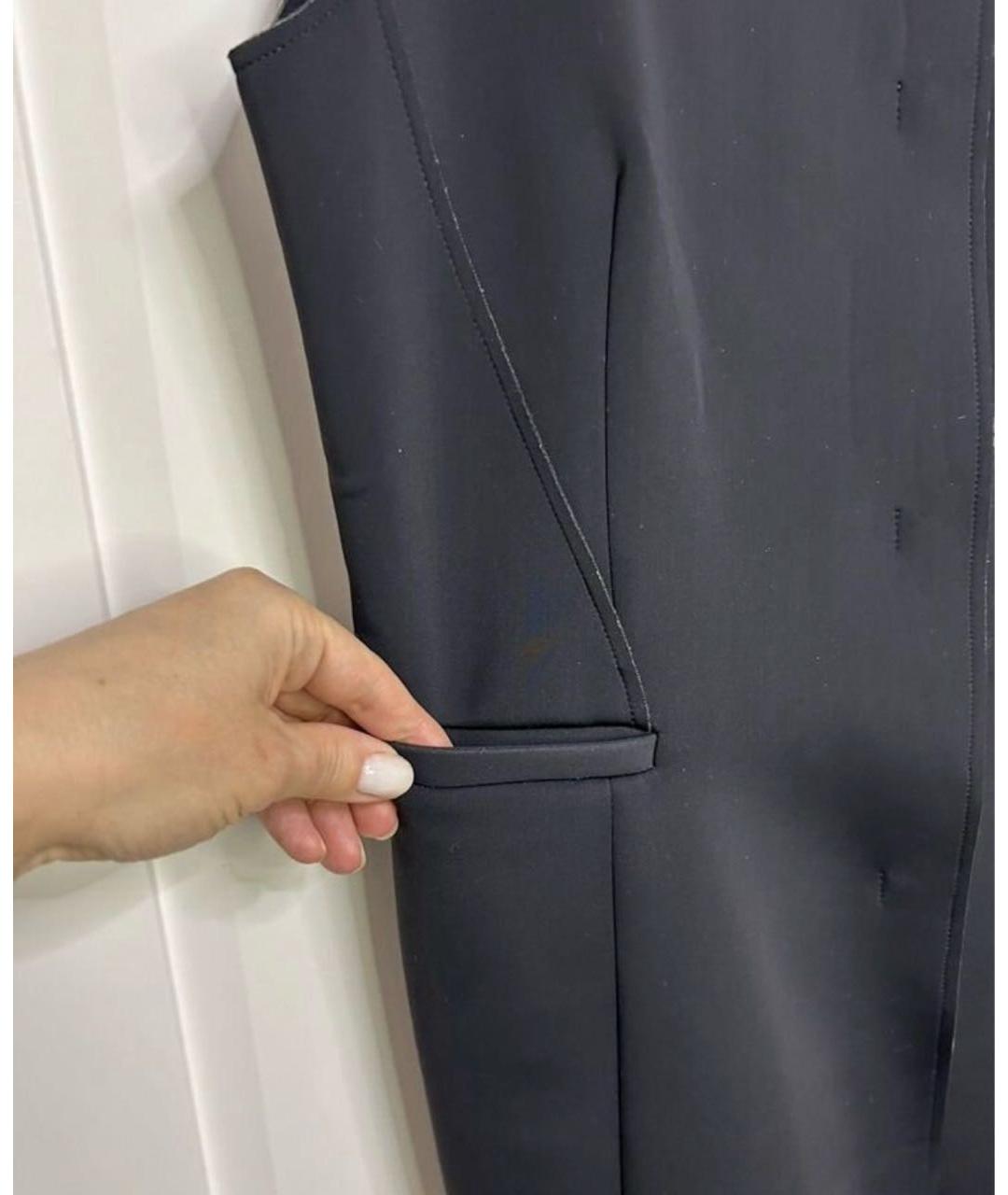 ALBERTA FERRETTI Черный жилет, фото 8