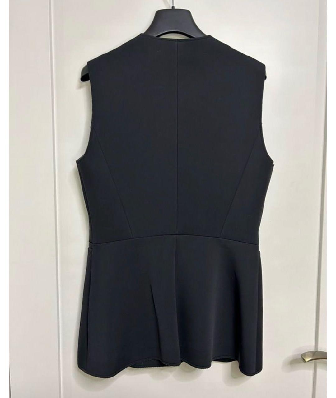 ALBERTA FERRETTI Черный жилет, фото 5