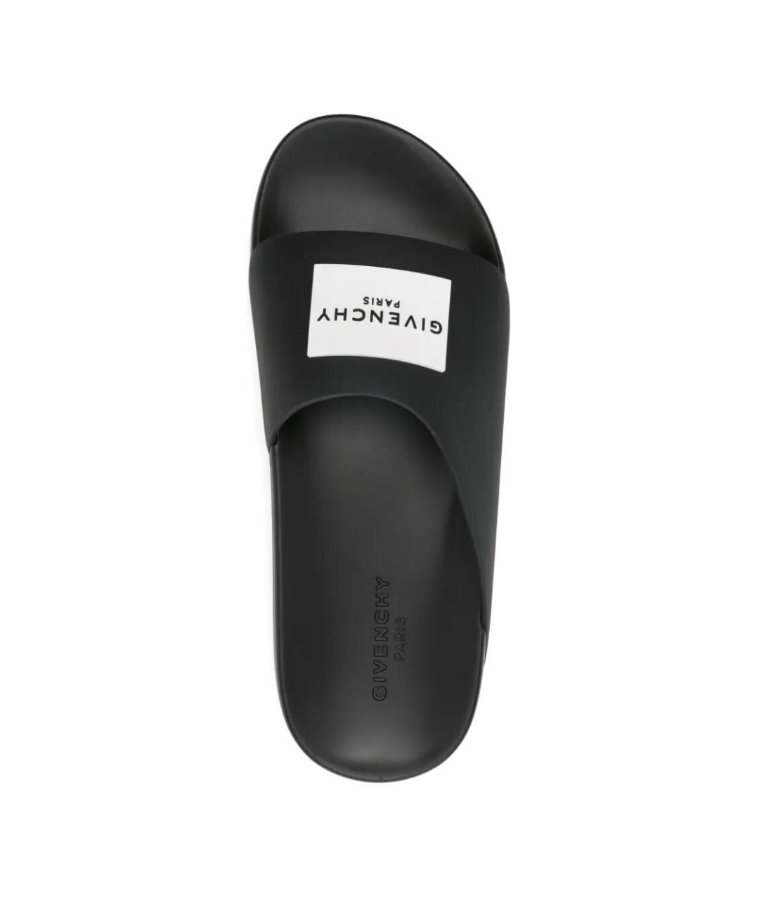 GIVENCHY Черные шлепанцы, фото 4