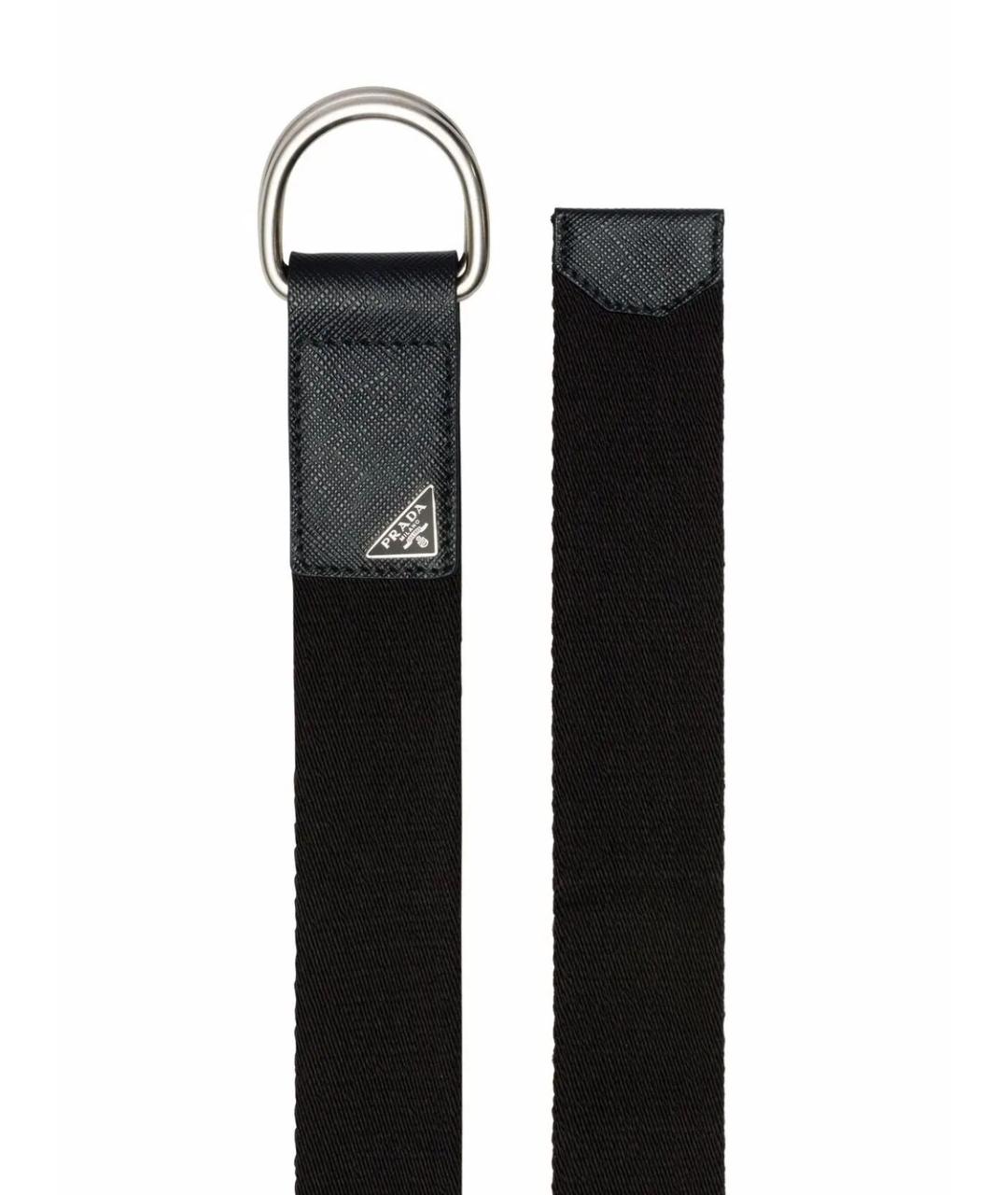 PRADA Черный ремень, фото 3