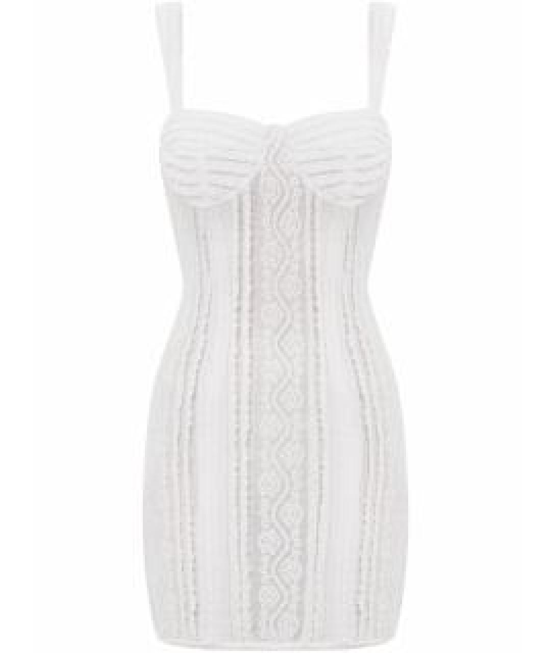 CHARO RUIZ Белое повседневное платье, фото 1