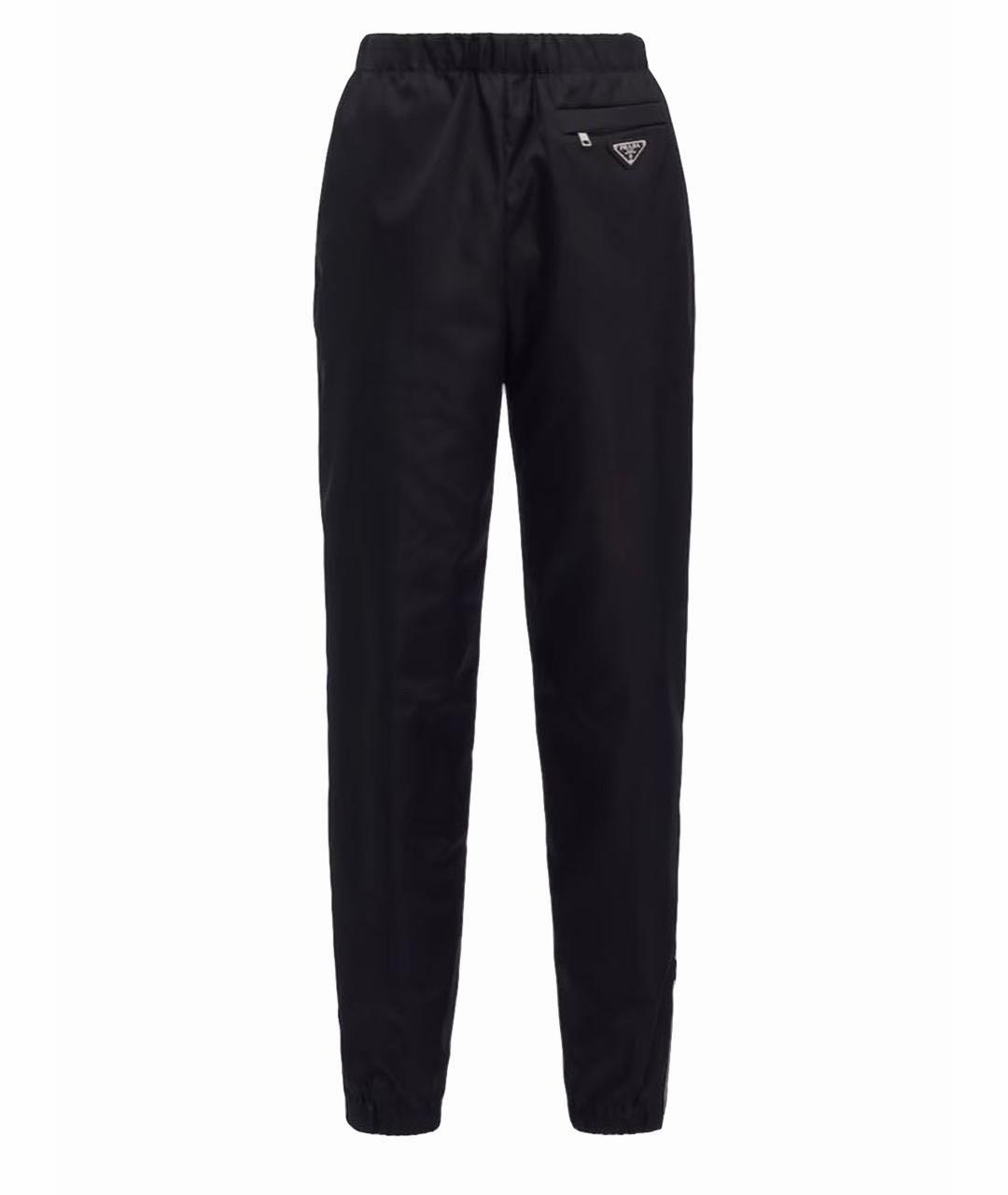 PRADA Черные брюки широкие, фото 6