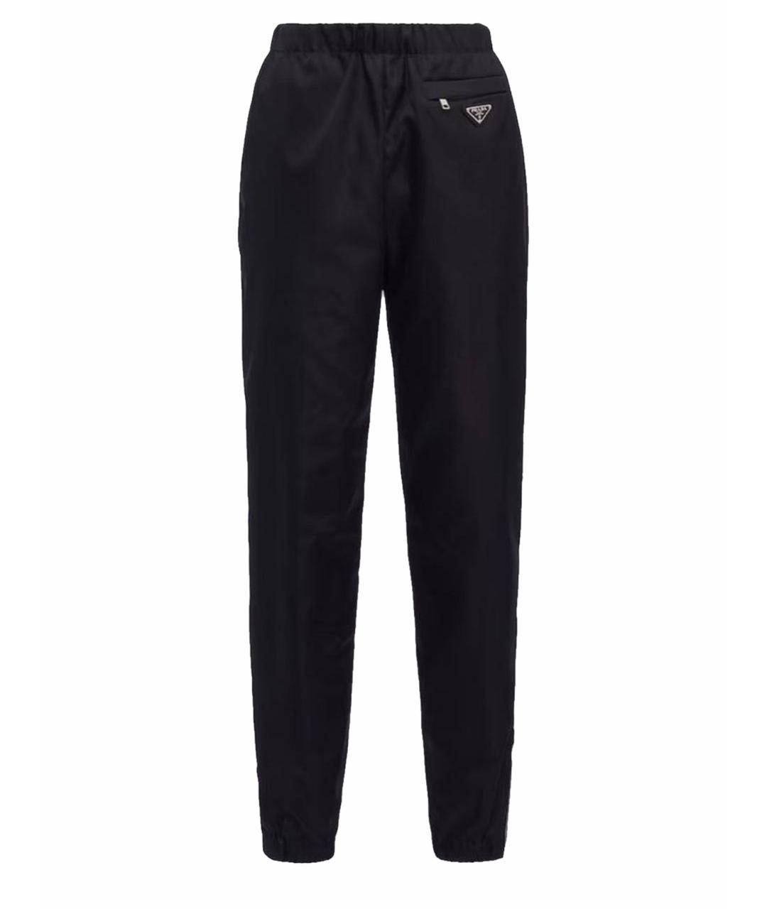 PRADA Черные брюки широкие, фото 1