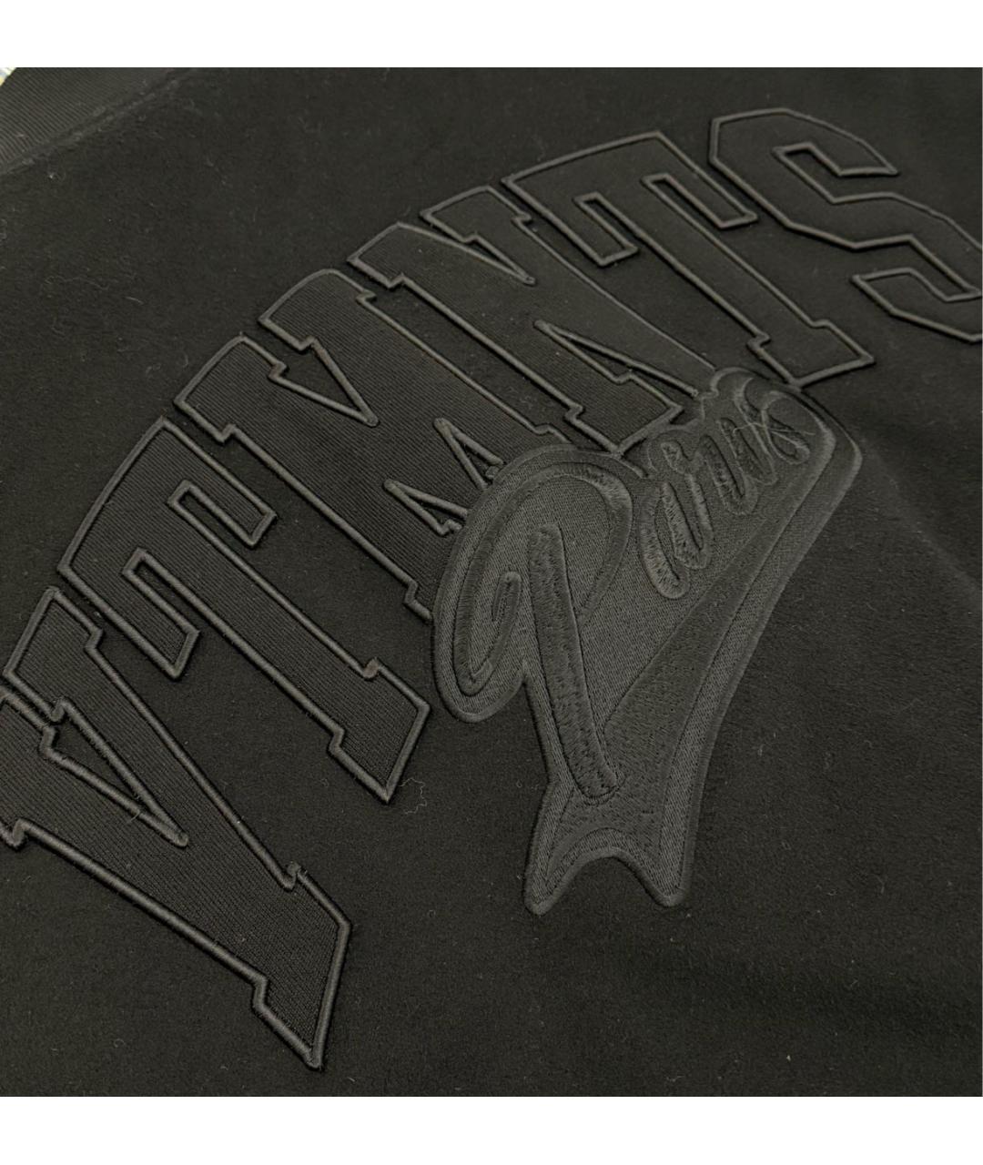 VETEMENTS Черная шерстяная куртка, фото 3