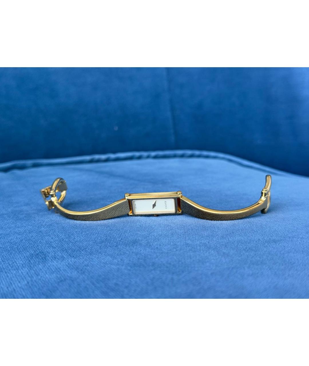 GUCCI Золотые позолоченные часы, фото 6