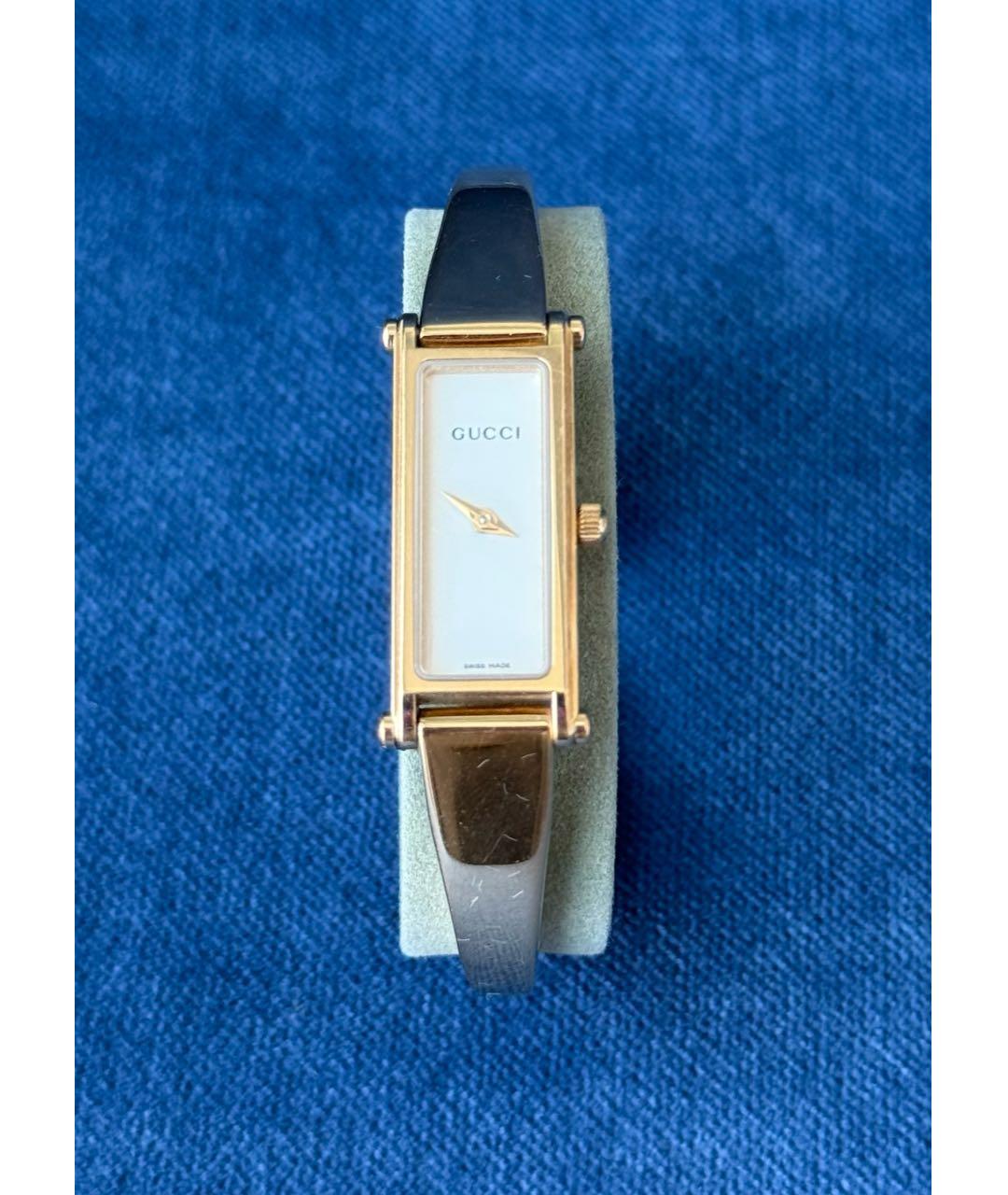 GUCCI Золотые позолоченные часы, фото 9