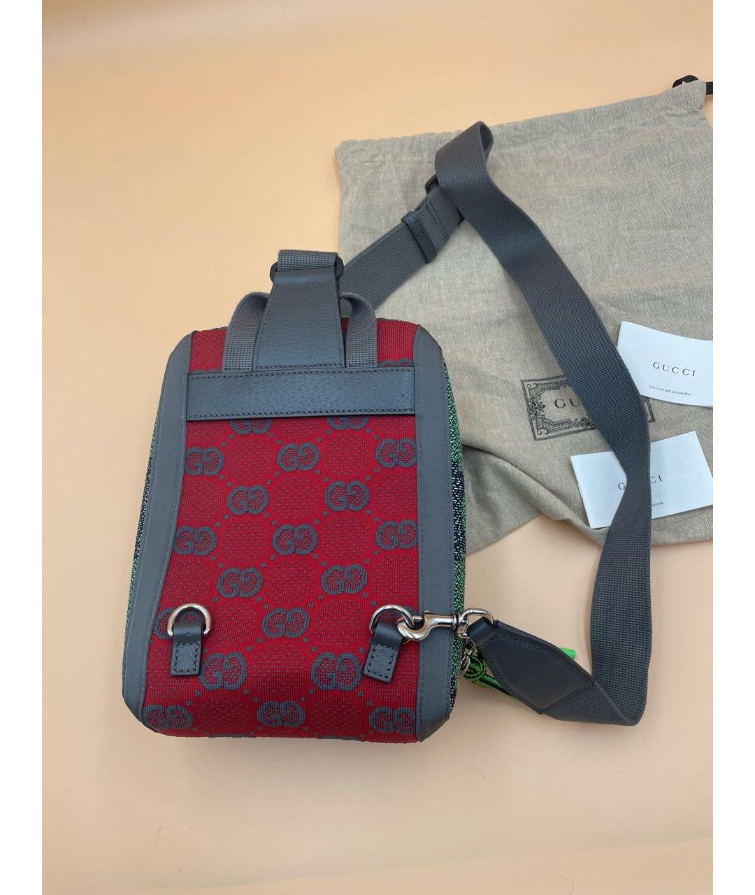 GUCCI Мульти тканевая сумка на плечо, фото 3